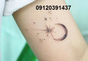 تتو ماه و ستاره در استاد معین 1 تتو ماه و ستاره در استاد معین