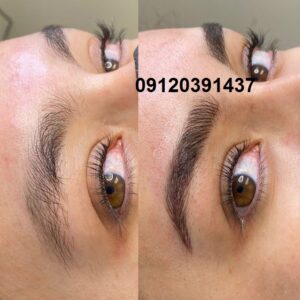 خدمات آرایش دائم در مرزداران 3 میکروبلیدینگ ابرو در مرزداران
