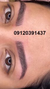 آرایش دائم در گیشا 2 فیبروز ابرو در گیشا