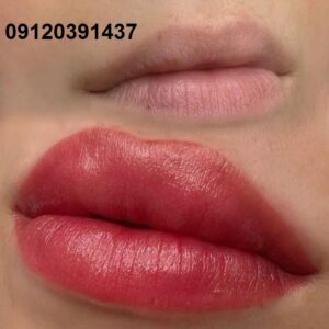 آرایش دائم در نازی آباد 5 رژ لب دائم در نازی آباد