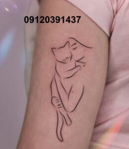 تتو بدن در یافت آباد 3 تتو کار خانم در یافت آباد