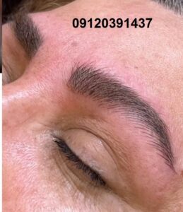 آرایش دائم در شهران 3 فیبروز ابرو در شهران